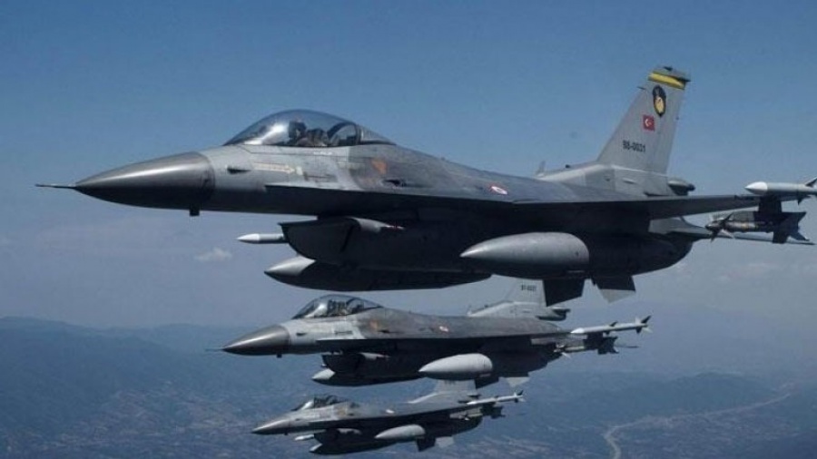 Μπαράζ υπερπτήσεων από τουρκικά μαχητικά αεροσκάφη στο Αιγαίο