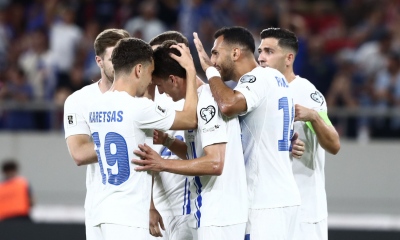 Ελλάδα – Λευκορωσία 5-1: Ισοπεδωτική η Εθνική, μηδένισε τους αντιπάλους και μπήκε με το δεξί στα προκριματικά του Μουντιάλ