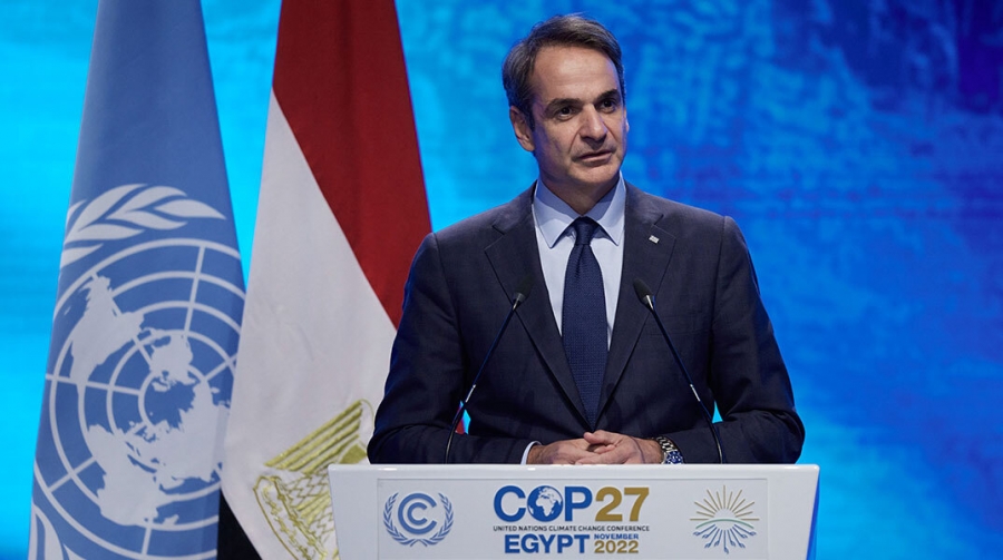 Μητσοτάκης (COP 27): Θέλουμε να γίνουμε ενεργειακός διάδρομος μεταφοράς υδρογόνου προς την Ευρώπη