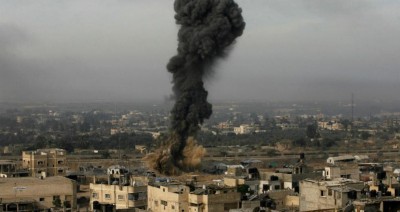 Ισραηλινοί βομβαρδισμοί στη Γάζα, μετά την επίθεση της Χαμάς με ρουκέτες