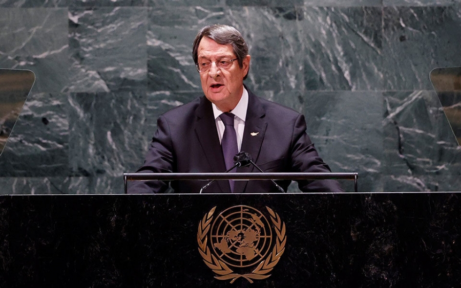 Κύπρος: Επιστολή Αναστασιάδη σε Guterres (ΟΗΕ) για τις έκνομες τουρκικές ενέργειες σε Αμμόχωστο και ΑΟΖ