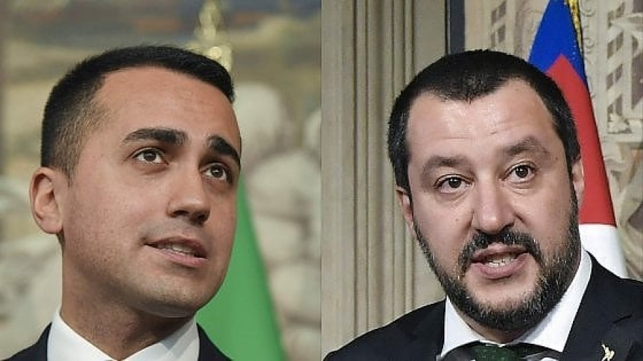 Ιταλία: Ισόπαλα κόμματα στην κορυφή Λέγκα του Βορρά και Πέντε Αστέρια, στο 30%