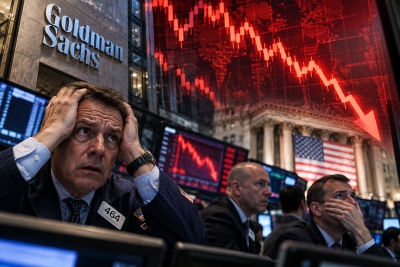 Προσοχή στον Panic Index... Η Goldman Sachs βλέπει κραχ στη Wall Street, μόλις τελειώσουν οι αυταπάτες