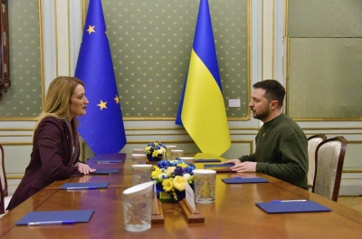 Στρασβούργο καλεί Κίεβο: Η πρόεδρος της Ευρωβουλής θέλει να επιταχύνει την ένταξη της Ουκρανίας στην ΕΕ