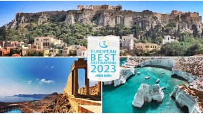 Αθήνα, Ρόδος και Μήλος βραβεύτηκαν από ταξιδιώτες ως «Καλύτεροι Ευρωπαϊκοί Προορισμοί 2023»