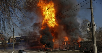 Ισχυρές εκρήξεις σημειώθηκαν στην Οδησσό