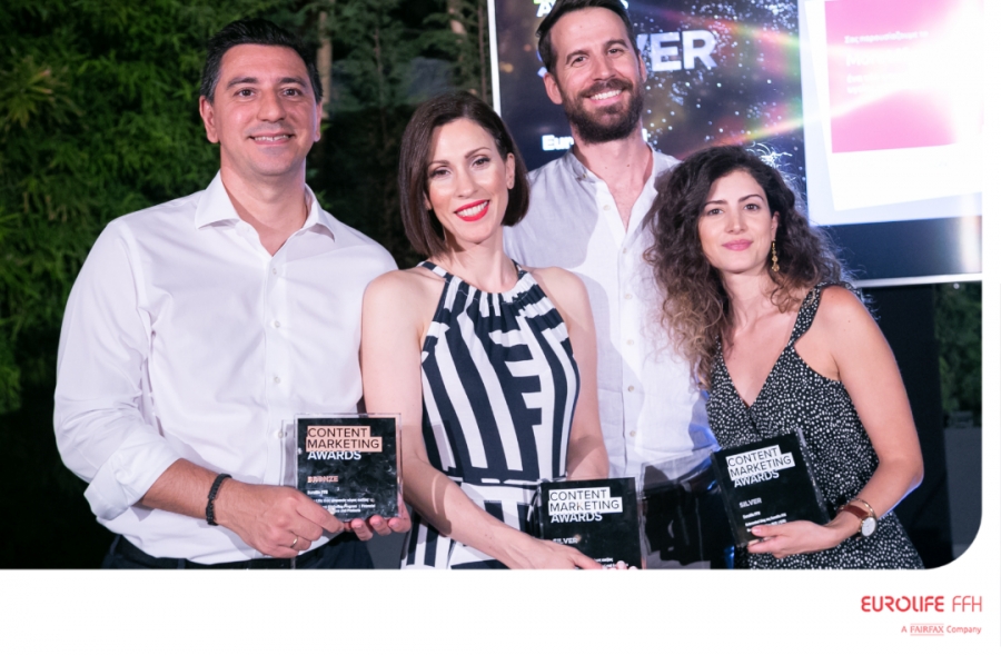 Τριπλή διάκριση για τη Eurolife FFH στα Content Marketing Awards 2021