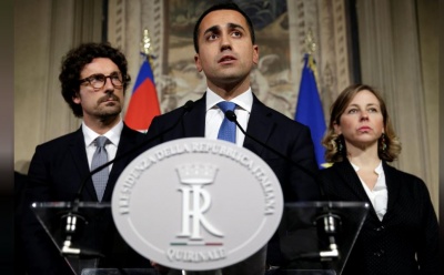 Di Maio (Πέντε Αστέρια): Η νέα ιταλική κυβέρνηση δεν θα είναι απειλή για την ΕΕ