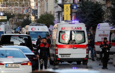 Συγκλονιστικό βίντεο από τη  βομβιστική επίθεση στην Κωνσταντινούπολη