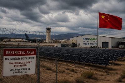 Κατασκοπικό θρίλερ... Η κινέζικη SolarSpace «πολιορκεί» απόρρητη στρατιωτική βάση στις ΗΠΑ