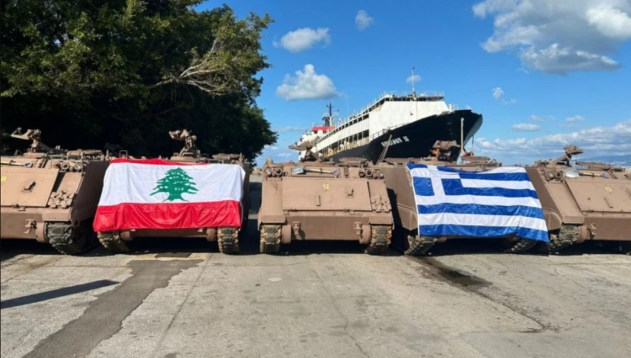 Η Ελλάδα παραχώρησε δωρεάν στρατιωτικό υλικό στο Λίβανο - M-113, Steyr και εξοπλισμό