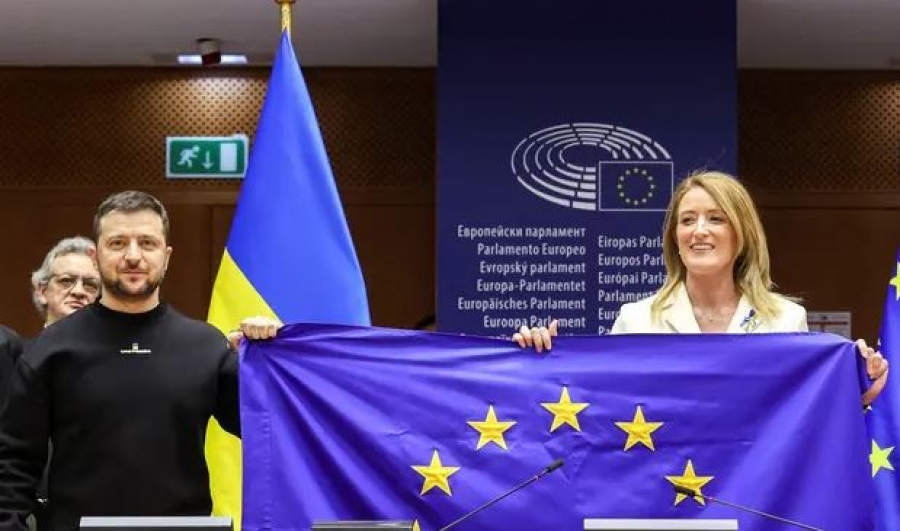 Zelensky στο Ευρωκοινοβούλιο: Μόνο μια νίκη της Ουκρανίας μπορεί να προστατεύσει τις αξίες της Ευρώπης