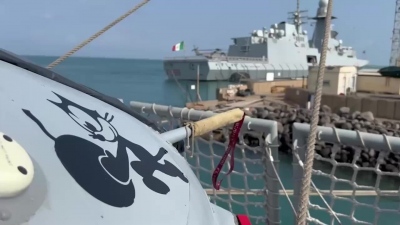 Η ιταλική φρεγάτα Federico Martinengo έφτασε στην Κύπρο