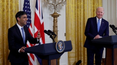 Επικοινωνία Biden (ΗΠΑ) με Sunak (Βρετανία) – Στο επίκεντρο Ερυθρά Θάλασσα, Γάζα και Ουκρανία