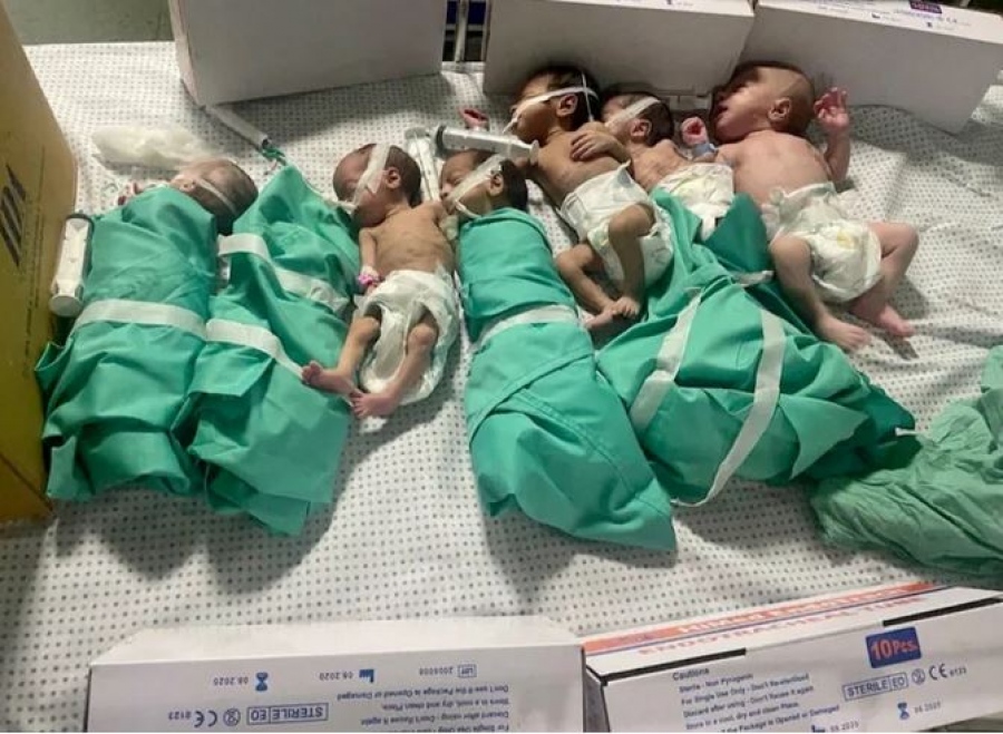 Γάζα: Πέθαναν τέσσερα μωρά που γεννήθηκαν πρόωρα στο μαρτυρικό νοσοκομείο al-Shifa