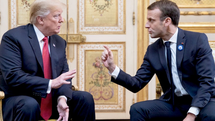 Γαλλία: Επιβολή φόρου 3% σε αμερικανικές εταιρείες - Νέα κόντρα Macron με τον Πρόεδρο Trump