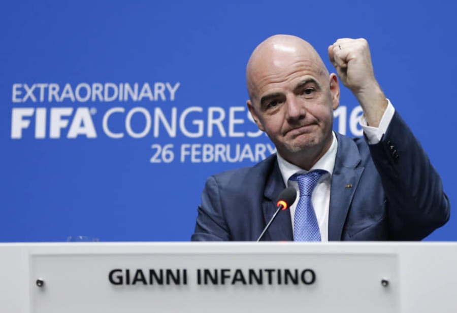 Επανεξελέγη πρόεδρος της FIFA ο Gianni Infantino
