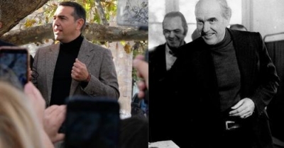 O Tσίπρας φόρεσε ζιβάγκο όπως ο Παπανδρέου σε περιοδεία κι έγινε viral