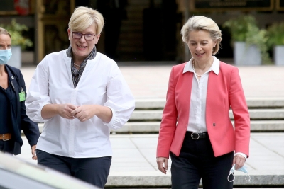 Von der Leyen: Με «πολιτικά κίνητρα» η ροή παράνομων μεταναστών στη Λιθουανία από την Λευκορωσία