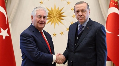 Χωρίς δηλώσεις στον Τύπο η συνάντηση Tillerson – Erdogan – Συζήτηση εφ’ όλης της ύλης