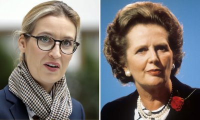 Weidel (AfD): H Μargaret Thatcher είναι το πρότυπό μου - Έκανε τη Βρετανία να σταθεί στα πόδια της εν μέσω οικονομική κρίσης