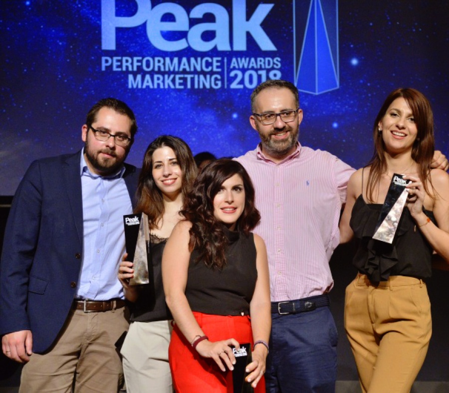 Βραβεύσεις της Anytime στα Peak Performance Marketing Awards