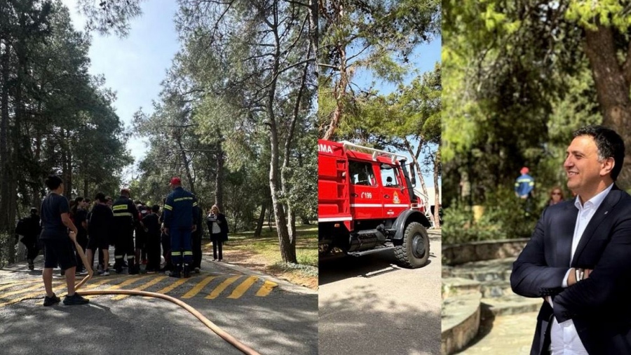 Κικίλιας σε μαθητές: Γίνετε εθελοντές, καλείτε όταν χρειάζεται στο 112 και βοηθήστε τους πυροσβέστες