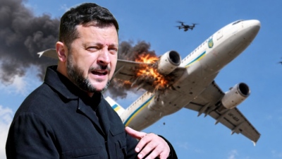 Zelensky plane nearly down in drone encounter over Moldova