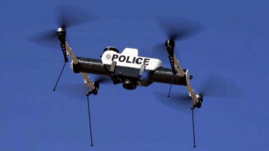 Μυστήριο με πτώση Drone της Αστυνομίας στην περιοχή των Εξαρχείων