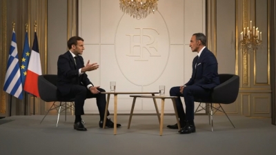 Macron (Γαλλία): Θα κάνουμε τα πάντα για να στηρίξουμε την Ελλάδα -  Θα τη βοηθήσουμε να προστατεύσει τα σύνορά της
