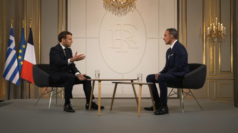 Macron (Γαλλία): Θα κάνουμε τα πάντα για να στηρίξουμε την Ελλάδα -  Θα τη βοηθήσουμε να προστατεύσει τα σύνορά της