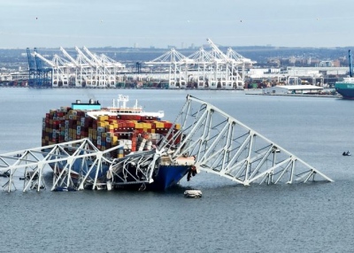 Χάος στο εμπόριο από την κατάρρευση της γέφυρας στη Βαλτιμόρη - Τεράστια η ζημιά για τα logistics