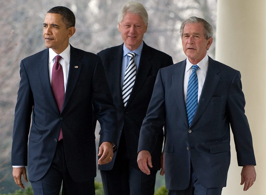ΗΠΑ: Bill Clinton, Barack Obama και George W. Bush θα δώσουν το παρών στην ορκωμοσία Biden