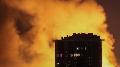 Ασύλληπτο χτύπημα στο Κίεβο - Οι Ρώσοι έκαναν σκόνη αμερικανικά Patriot με μπαράζ καταιγιστικών Geran (vid)