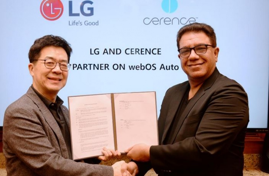 Η LG ενισχύει την AI πλατφόρμα για συνδεδεμένα αυτοκίνητα μέσω της συνεργασίας της με την GERENCE