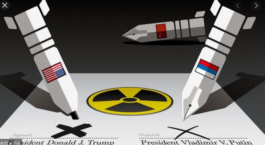 Προσπάθειες για νέες διαπραγματεύσεις ΗΠΑ - Ρωσίας για τα πυρηνικά - Πονοκέφαλος το κατά πόσο θα εμπλακεί η Κίνα στις συνομιλίες.