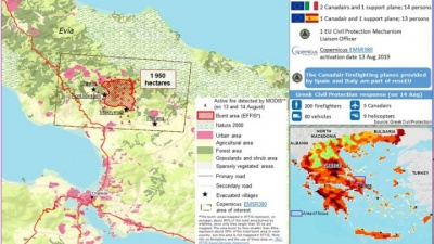 Πυροσβεστικό Σώμα: 31 πυρκαγιές το τελευταίο 24ωρο - Πολύ υψηλός κίνδυνος πυρκαγιάς στα Ιόνια