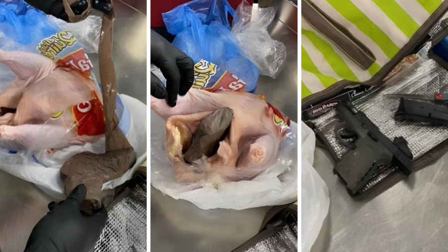 ΗΠΑ: Επιβάτης αεροπλάνου με... όπλο - Το είχε κρύψει μέσα σε κοτόπουλο