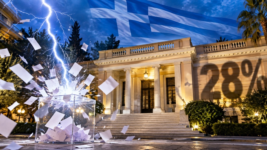 Εφιάλτης στο Μαξίμου: Μυστική δημοσκόπηση αποκάλυψε ταβάνι ΝΔ στο 28% - Συνταρακτικό μήνυμα από Λιβάνιο: «Καταρρέουμε»