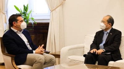Συνάντηση Τσίπρα με Πρέσβη της Κίνας - Στο επίκεντρο η ενίσχυση των ελληνοκινεζικών σχέσεων, ο Πειραιάς και η Τουρκία