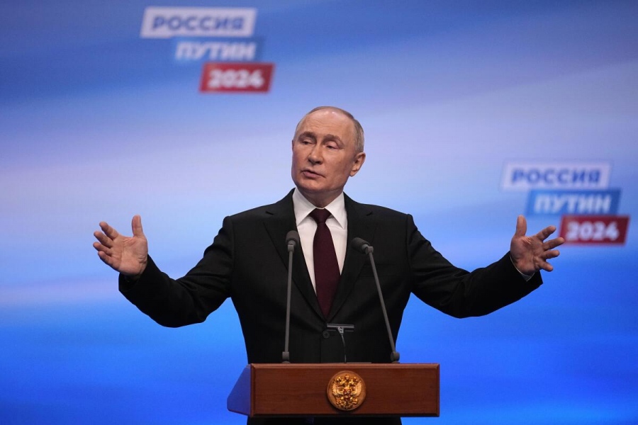 Προεδρικές εκλογές Ρωσία: Ρεκόρ Putin με 75.932.111 ψήφους – Στις 21/3 τα επίσημα αποτελέσματα