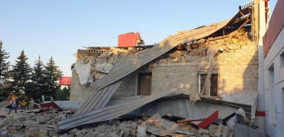 Ουκρανός πύραυλος χτύπησε ξενοδοχείο στο Yenakievo του Donetsk
