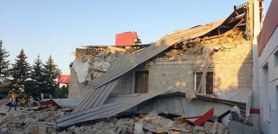 Ουκρανικός πύραυλος χτύπησε ξενοδοχείο στο Yenakievo του Donetsk