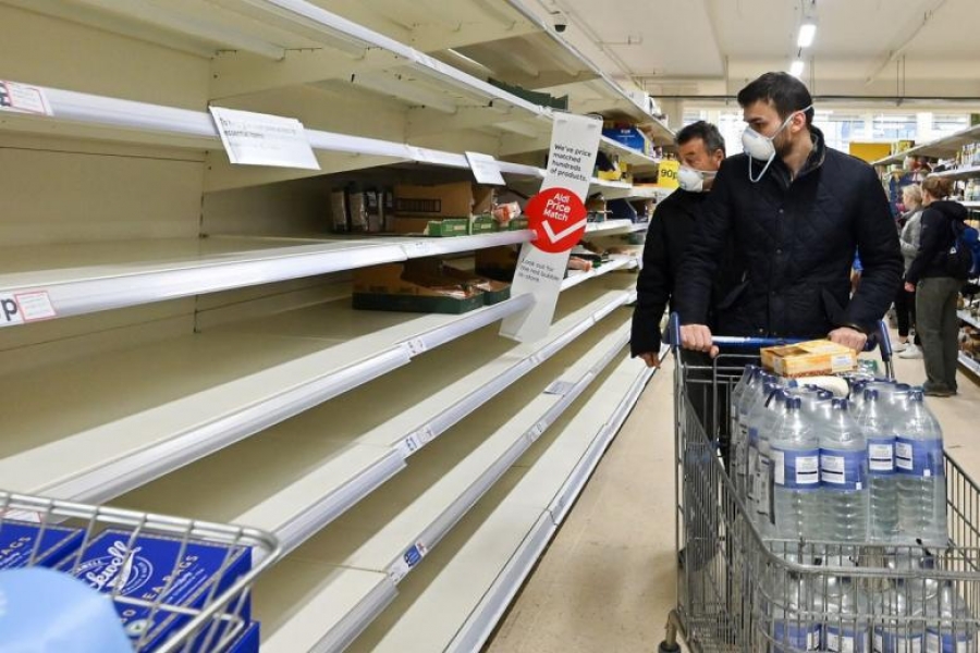 Άδεια ράφια στα σούπερ μάρκετ της Βρετανίας - Σοβαρά τα προβλήματα ανεφοδιασμού