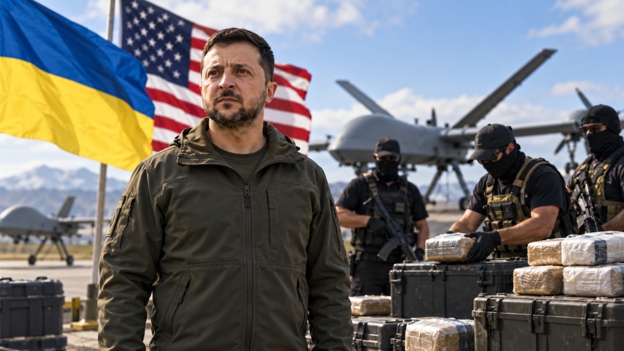Zelensky grave: US bombshell over dark Kiev ties to Mexican cartels and drones