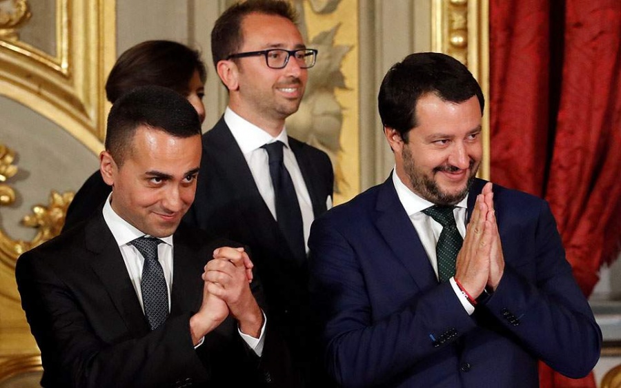 Ιταλία: Διευρύνεται το προβάδισμα της Lega, στο 31% - 27% έναντι των Πέντε Αστέρων
