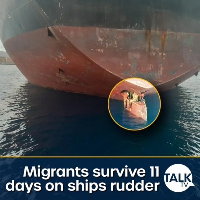 Αληθινοί survivors: Μετανάστες έμειναν 11 μέρες σκαρφαλωμένοι στο πηδάλιο δεξαμενόπλοιου - Από τη Νιγηρία στα Κανάρια Νησιά