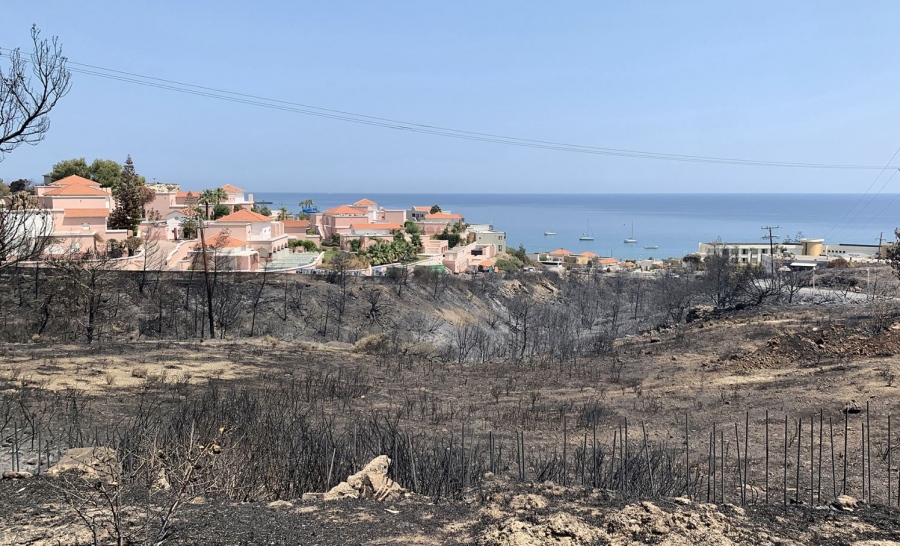 Υπουργείο Ναυτιλίας: Ενίσχυση 587.200 ευρώ για την αποκατάσταση υποδομών σε οικισμούς της Ρόδου που επλήγησαν από τις πυρκαγιές