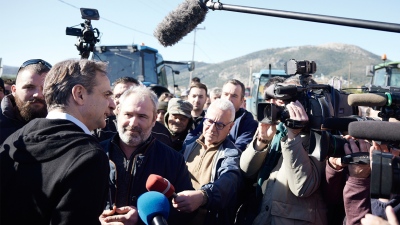 «Κλείδωσε» το ραντεβού Μητσοτάκη με αγρότες - Την Τρίτη (13/2) στο Μέγαρο Μαξίμου