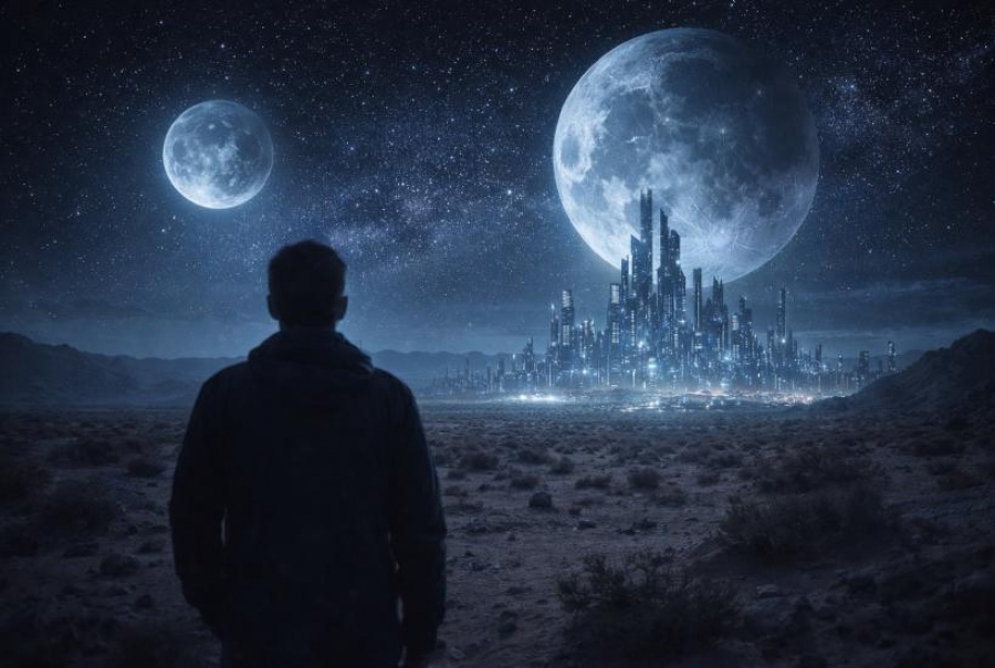 Είδε πόλεις με δύο φεγγάρια: Η τρομακτική αλήθεια για το ποιον πραγματικά αναζητά η NASA